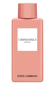Туалетная вода l'imperatrice royale (100ml) DOLCE & GABBANA бесцветного цвета, арт. 8054754400878 | Фото 1 (Региональные ограничения белый список (Axapta Mercury): Не проставлено; Нос: Не проставлено; Тип аромата: Цветочный; Тип продукта - парфюмерия: Туалетная вода; Ограничения доставки: flammable)