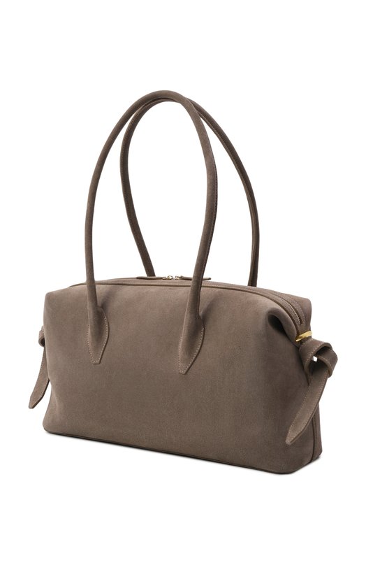 Сумка Brioche Duffle Yuzefi BRI0CHE DUFFLE/SUEDE Бежевый  BRI0CHE DUFFLE/SUEDE Фото 4