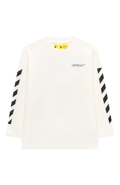 Хлопковый лонгслив OFF-WHITE, арт. 0BAB001F23JER001, фото 1