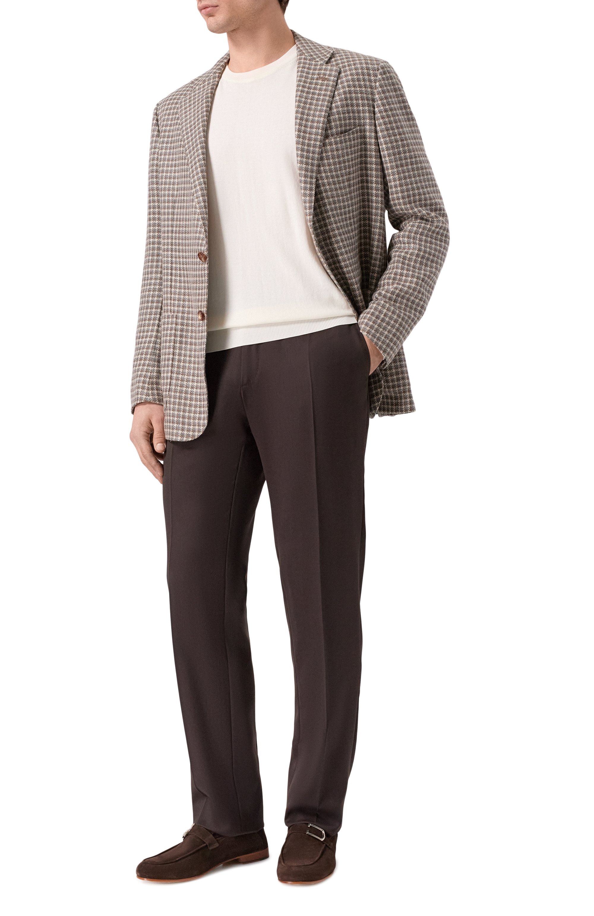 Замшевые лоферы CORNELIANI, арт. 27TM78/2720945, фото 2