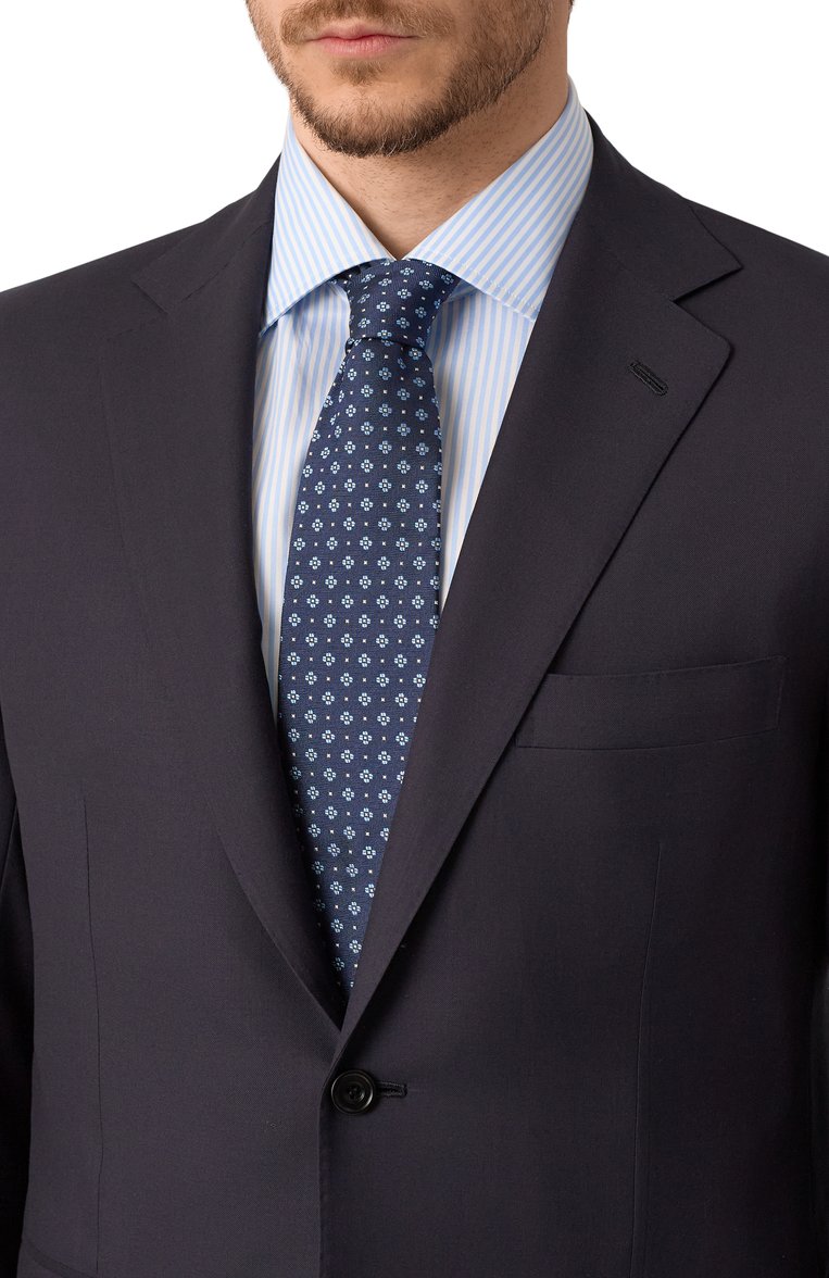 Шелковый галстук ZEGNA, арт. 1P8/Z9D02TA9, фото 1