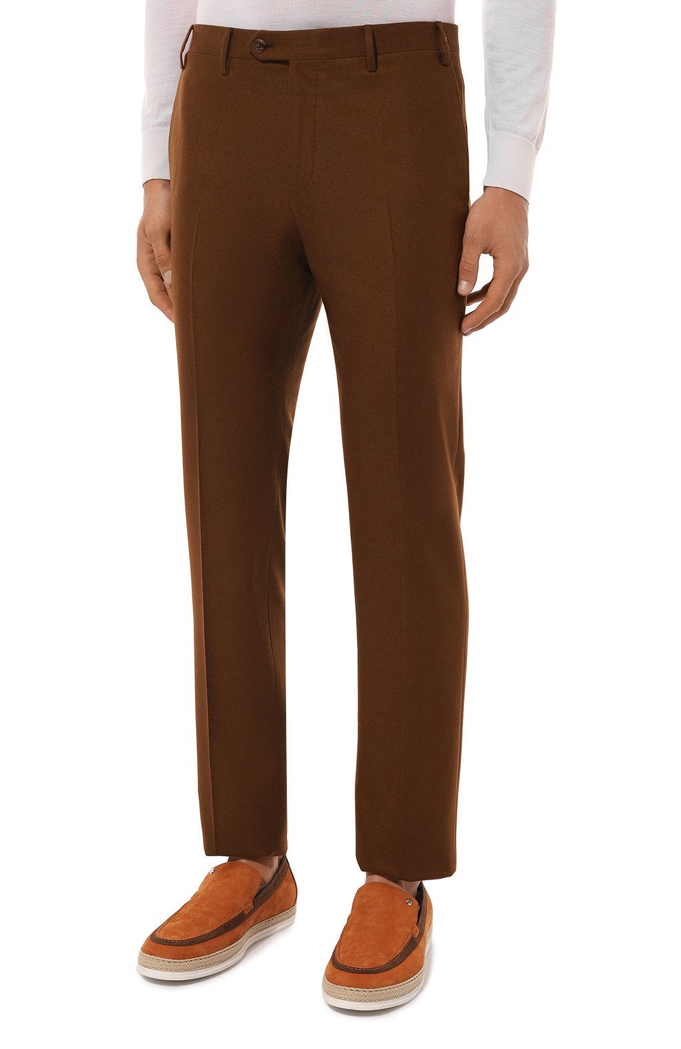 Шерстяные брюки CORNELIANI, арт. 945B01-9418110, фото 3