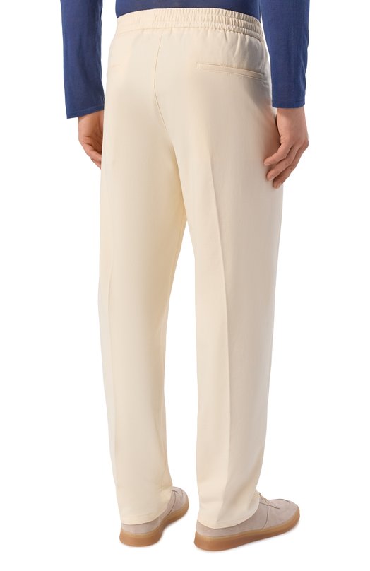 Хлопковые брюки Circolo 1901 CN5171 Кремовый  CN5171 Фото 4