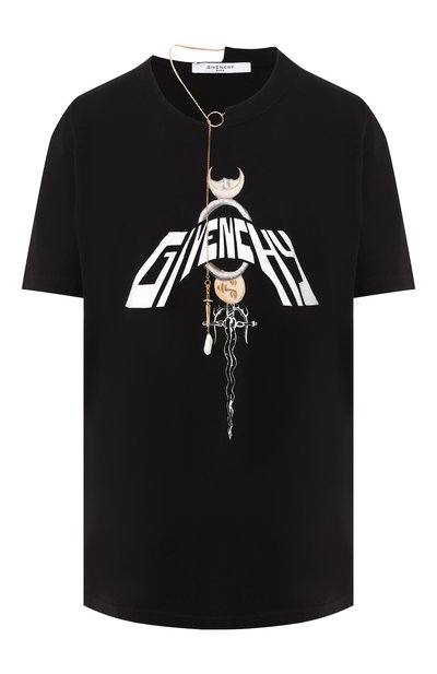 Женская хлопковая футболка GIVENCHY, арт. BW706P3Z23