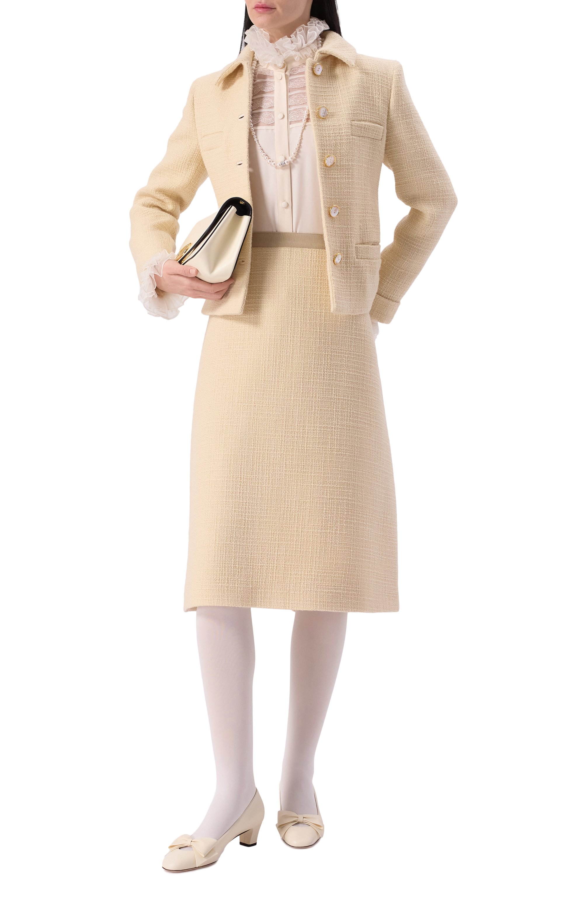 Шелковая блузка VALENTINO, арт. 6B3AB740924, фото 2