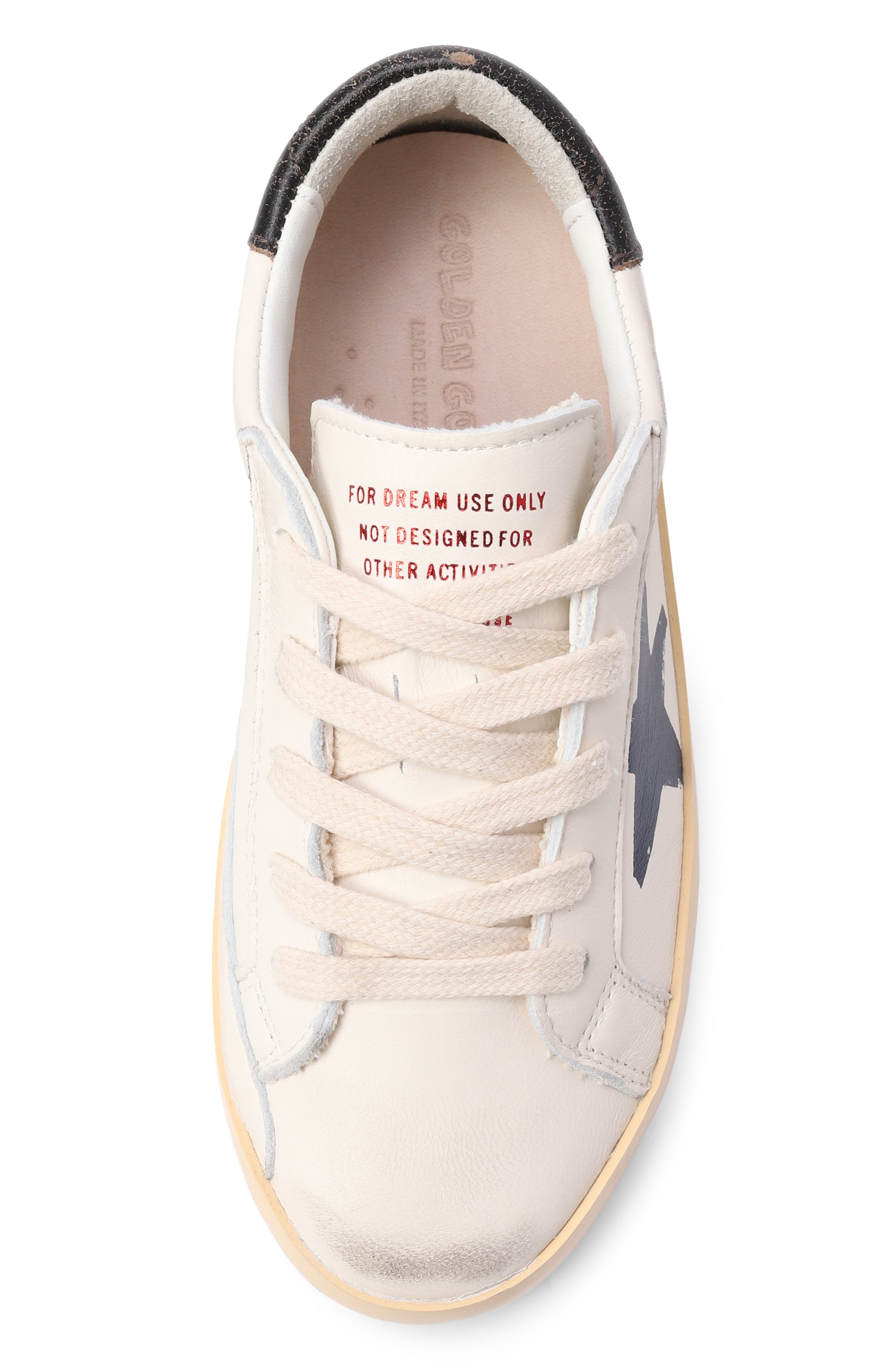 Кожаные кеды super-star GOLDEN GOOSE DELUXE BRAND, арт. GYF00270.F004340, фото 4