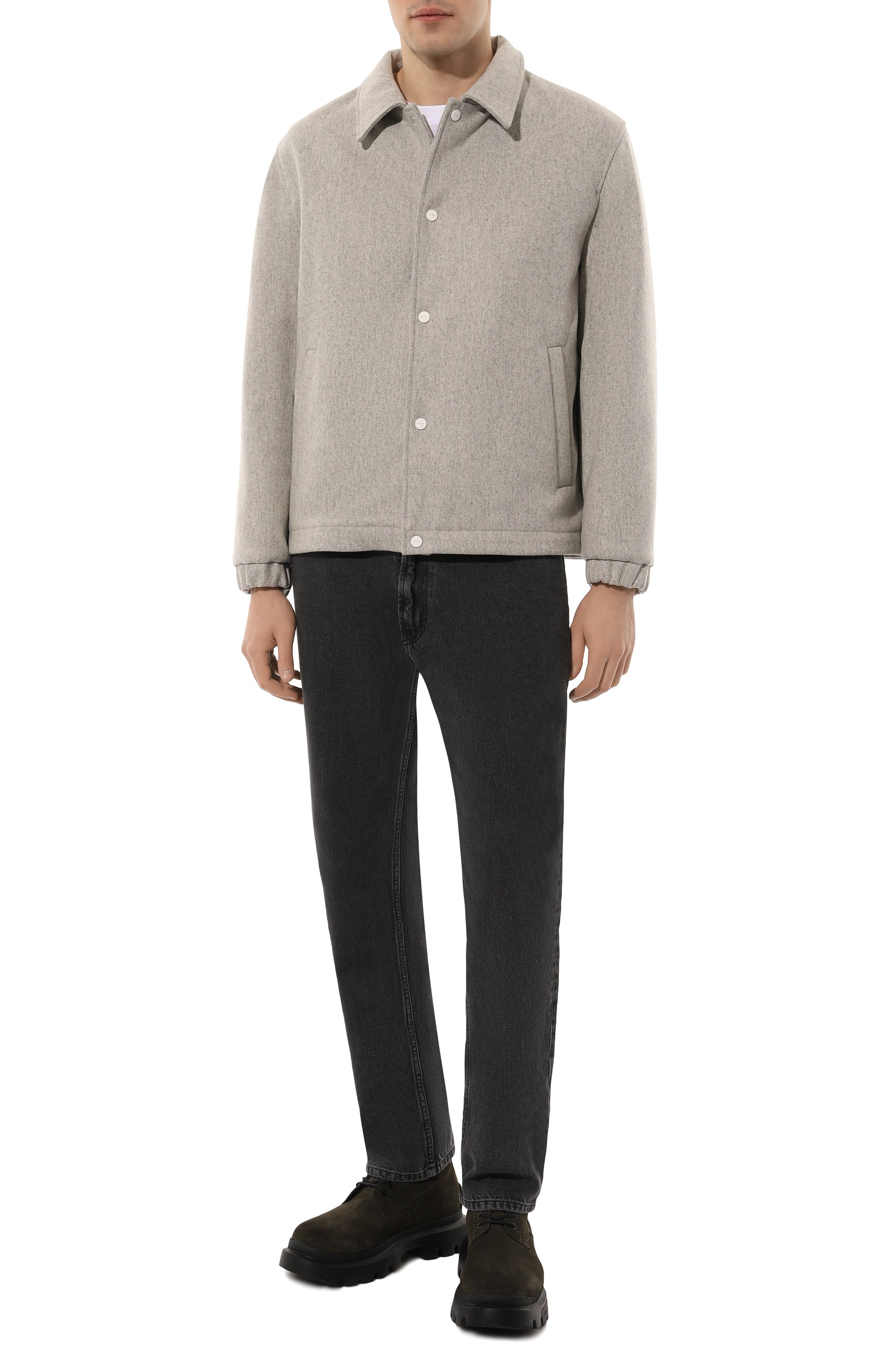 Замшевые ботинки fabyan HUGO хаки цвета по цене 29950 руб., арт. 50528995, фото 2 Замшевые ботинки fabyan HUGO, арт. 50528995, фото 2