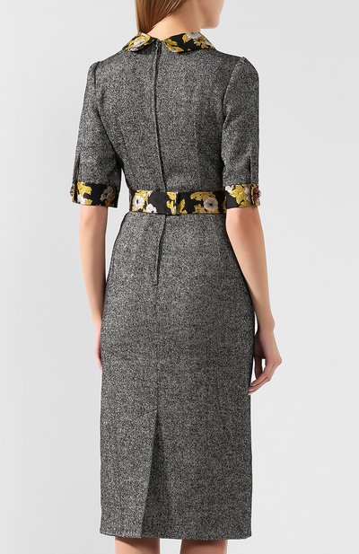 Шерстяное платье DOLCE & GABBANA, арт. F6F40Z/FMRAX, фото 4