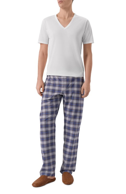 Хлопковая футболка Zilli MMA011M0110V00000 Белый  MMA011M0110V00000 Фото 2