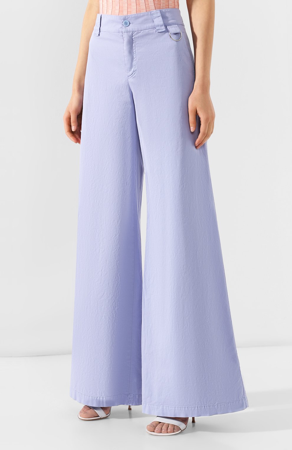 Хлопковые брюки REDVALENTINO, арт. RR0RBA45/3MH, фото 3