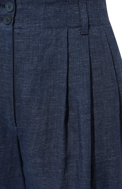 Брюки изо льна и вискозы EMPORIO ARMANI, арт. E3NP23/F2017, фото 5
