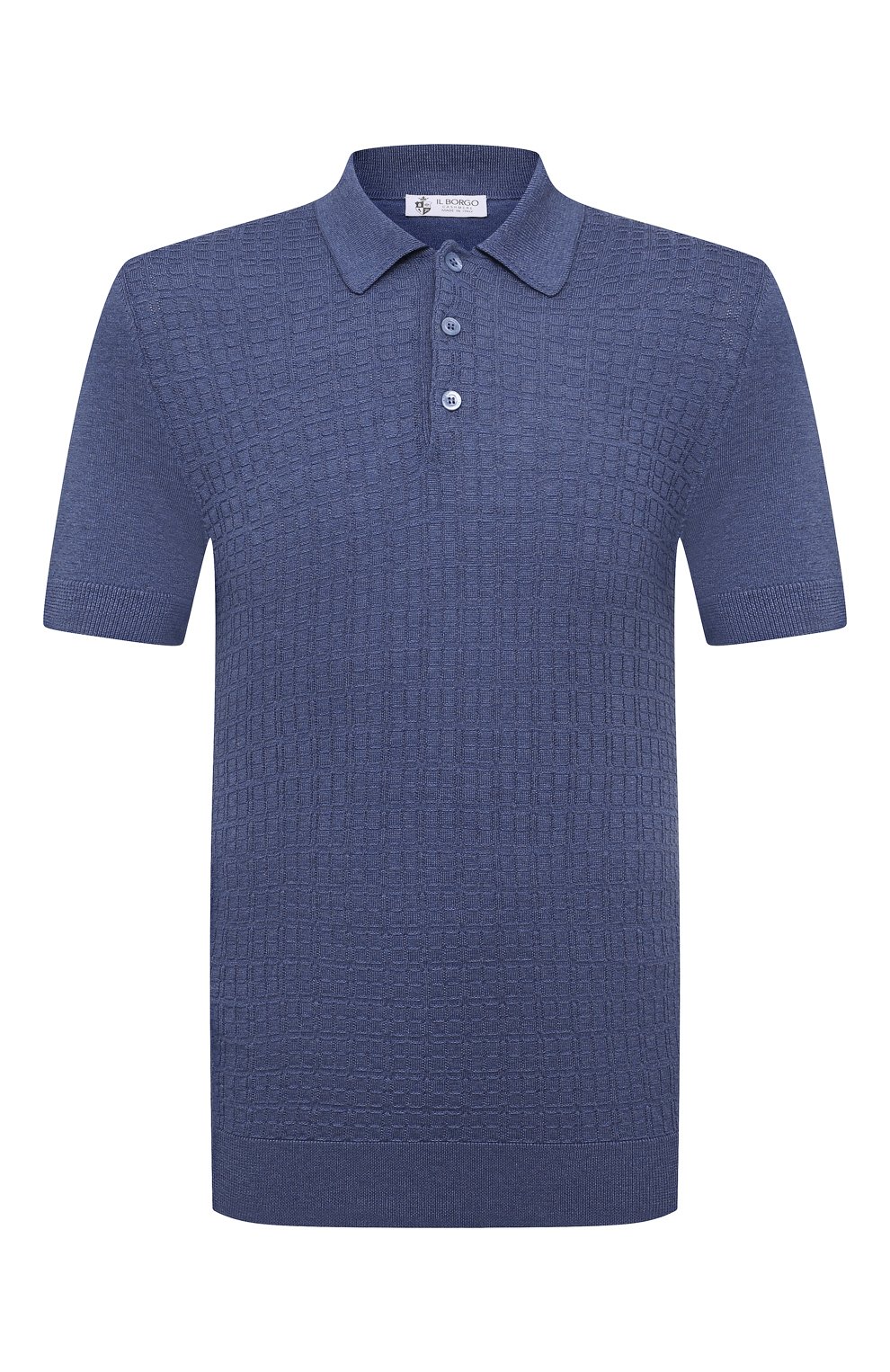 Поло из шелка и хлопка IL BORGO CASHMERE, арт. 57-1090-M0DG0, фото 1