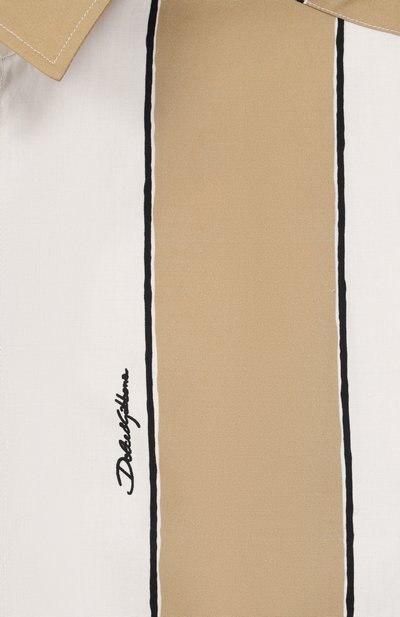 Хлопковая рубашка DOLCE & GABBANA, арт. L44S72/HS5UH_001, фото 3