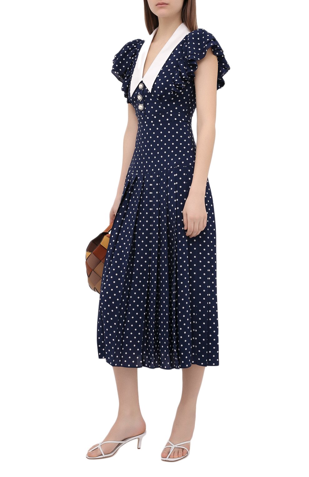 Кожаные мюли etoile ELLEME белого цвета по цене 43200 руб., арт. ET0ILE HEEL/LEATHER, фото 2 Кожаные мюли etoile ELLEME, арт. ET0ILE HEEL/LEATHER, фото 2