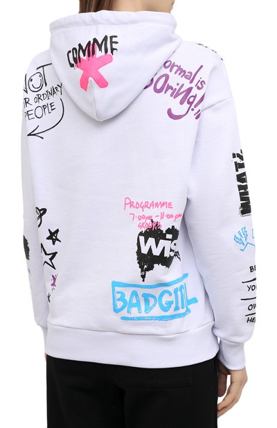Хлопковое худи COMME DES FUCKDOWN, арт. CDFD1366, фото 4