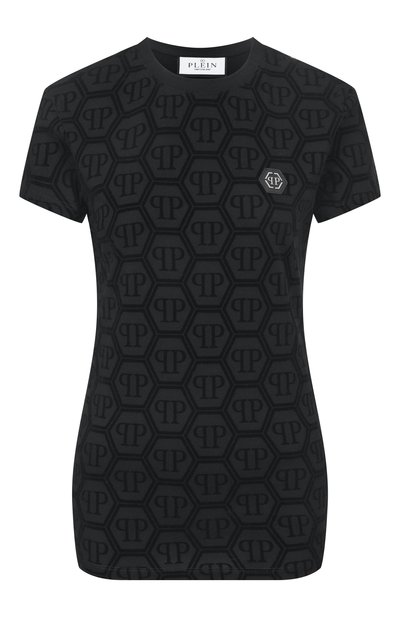 Женская хлопковая футболка PHILIPP PLEIN, арт. SAFC WTK3841 PJY002N