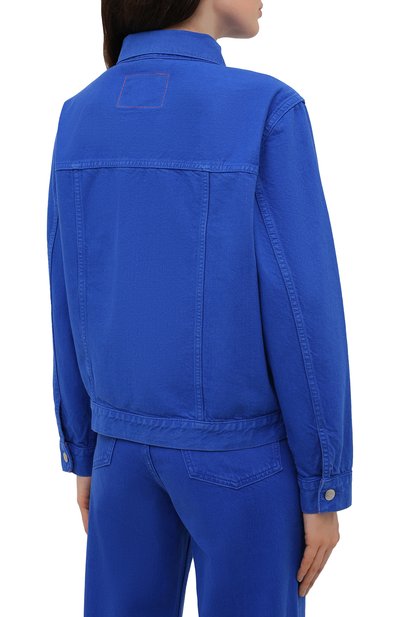 Джинсовая куртка HERON PRESTON FOR CALVIN KLEIN синего цвета по цене 29950 руб., арт. K20K203540, фото 4 Джинсовая куртка HERON PRESTON FOR CALVIN KLEIN, арт. K20K203540, фото 4