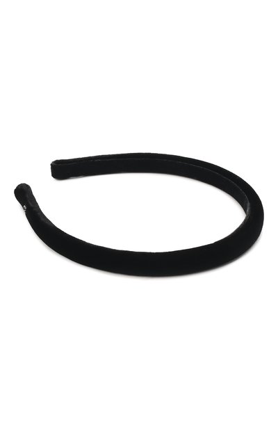 Ободок для волос ALEXANDRE DE PARIS черного цвета по цене 8820 руб., арт. THB-17404-10 N, фото 3 Ободок для волос ALEXANDRE DE PARIS, арт. THB-17404-10 N, фото 3