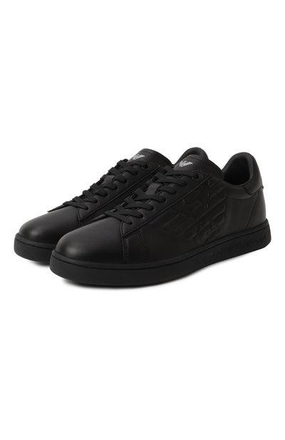 Женские кожаные кеды classic cc EA7, арт. X8X001/XCC51