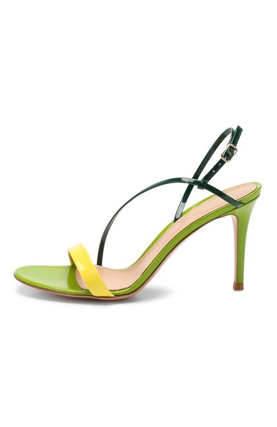 Кожаные босоножки manhattan GIANVITO ROSSI, арт. G30192.85RIC.VERYLEM, фото 3