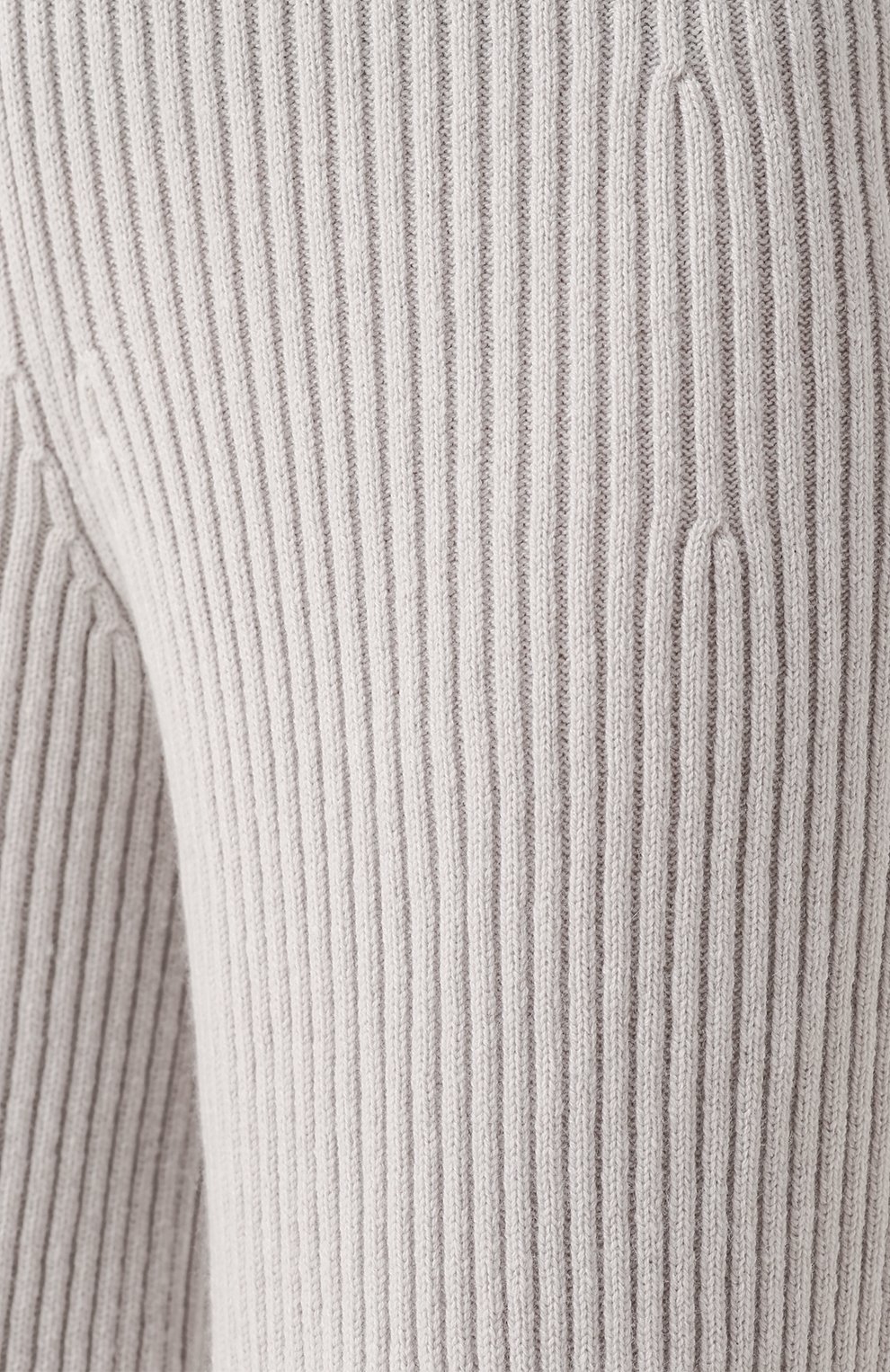 Шерстяные расклешенные брюки фактурной вязки MRZ, арт. FW17-0052, фото 5