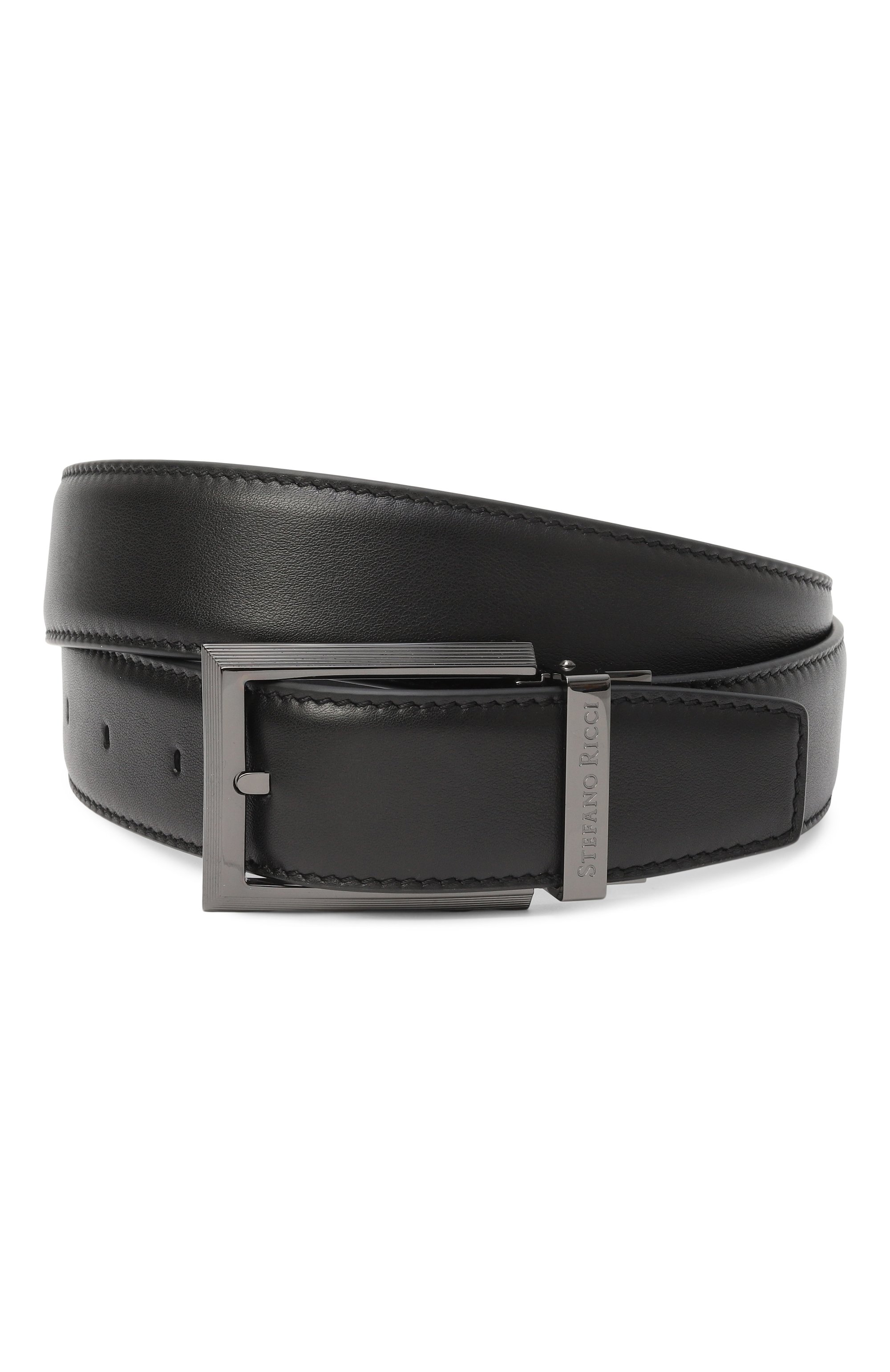 Кожаный ремень STEFANO RICCI, арт. N351VH/A310U, фото 1