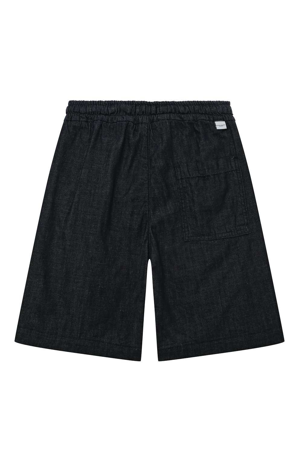 Джинсовые шорты PAOLO PECORA MILANO темно-синего цвета по цене 9285 руб., арт. PP3625/6-12, фото 2 Джинсовые шорты PAOLO PECORA MILANO, арт. PP3625/6-12, фото 2