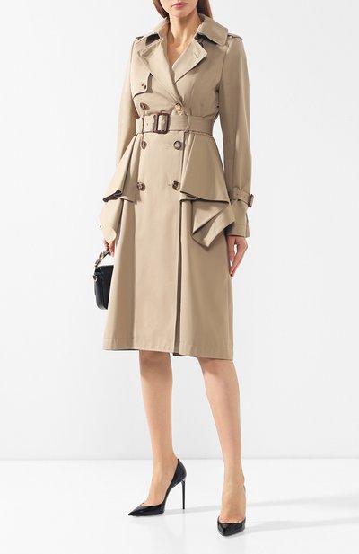 Хлопковый тренч ALEXANDER MCQUEEN, арт. 583088/QFAAA, фото 2