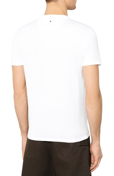 Хлопковая футболка VALENTINO, арт. SV3MG08Y3LE, фото 4