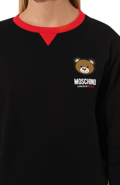 Хлопковый свитшот MOSCHINO, арт. 232V6/V1719/4413, фото 5