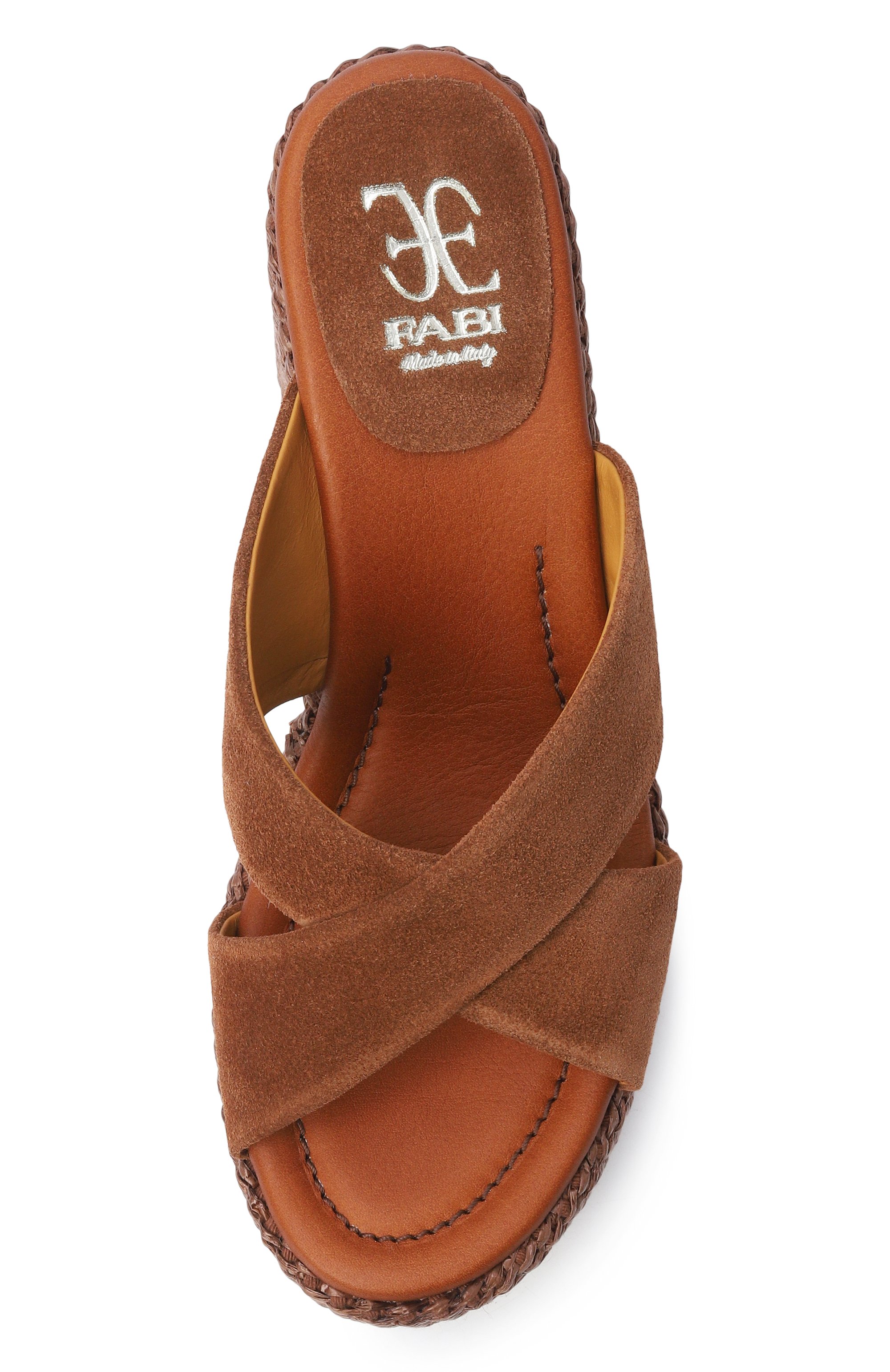 Замшевые сабо FABI, арт. FD9276/CACHEMIRE, фото 6