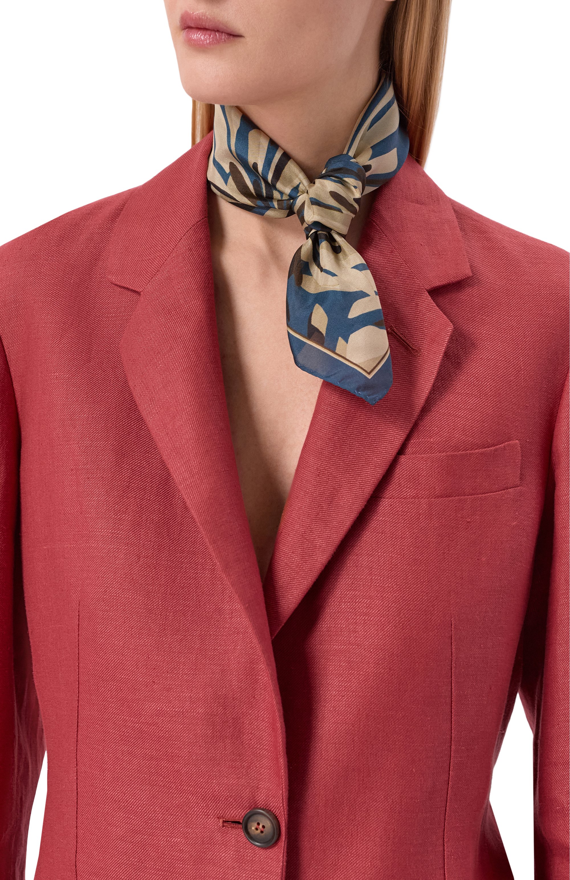 Шелковый платок BRUNELLO CUCINELLI, арт. MF0U0025, фото 2