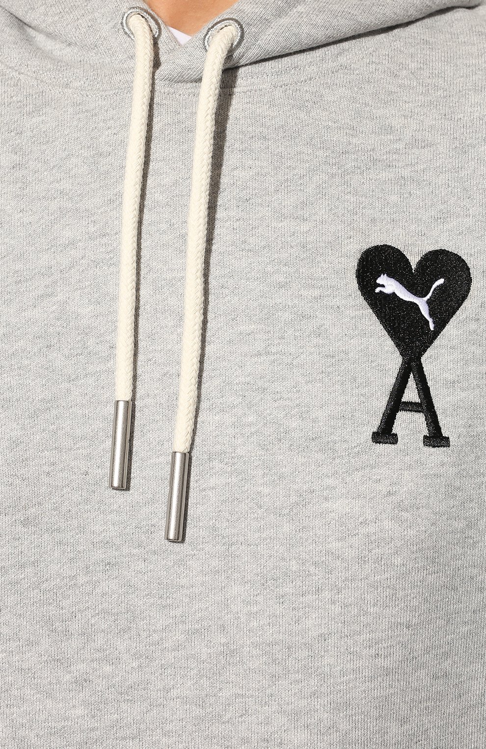 Хлопковое худи puma x ami PUMA, арт. 53406904, фото 5