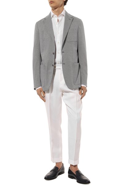 Хлопковый пиджак CANALI, арт. J0147/JJ02698, фото 2