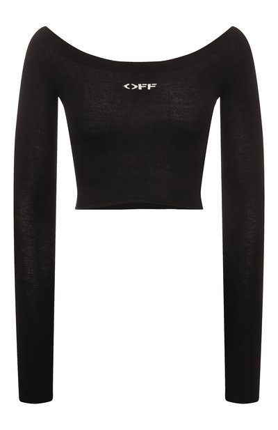 Женский топ из вискозы OFF-WHITE, арт. 0WHE080S24KNI002
