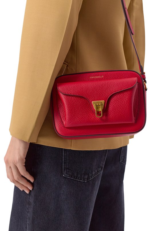 Сумка Beat Soft small Coccinelle E1MF6150201 Красный  E1MF6150201 Фото 2