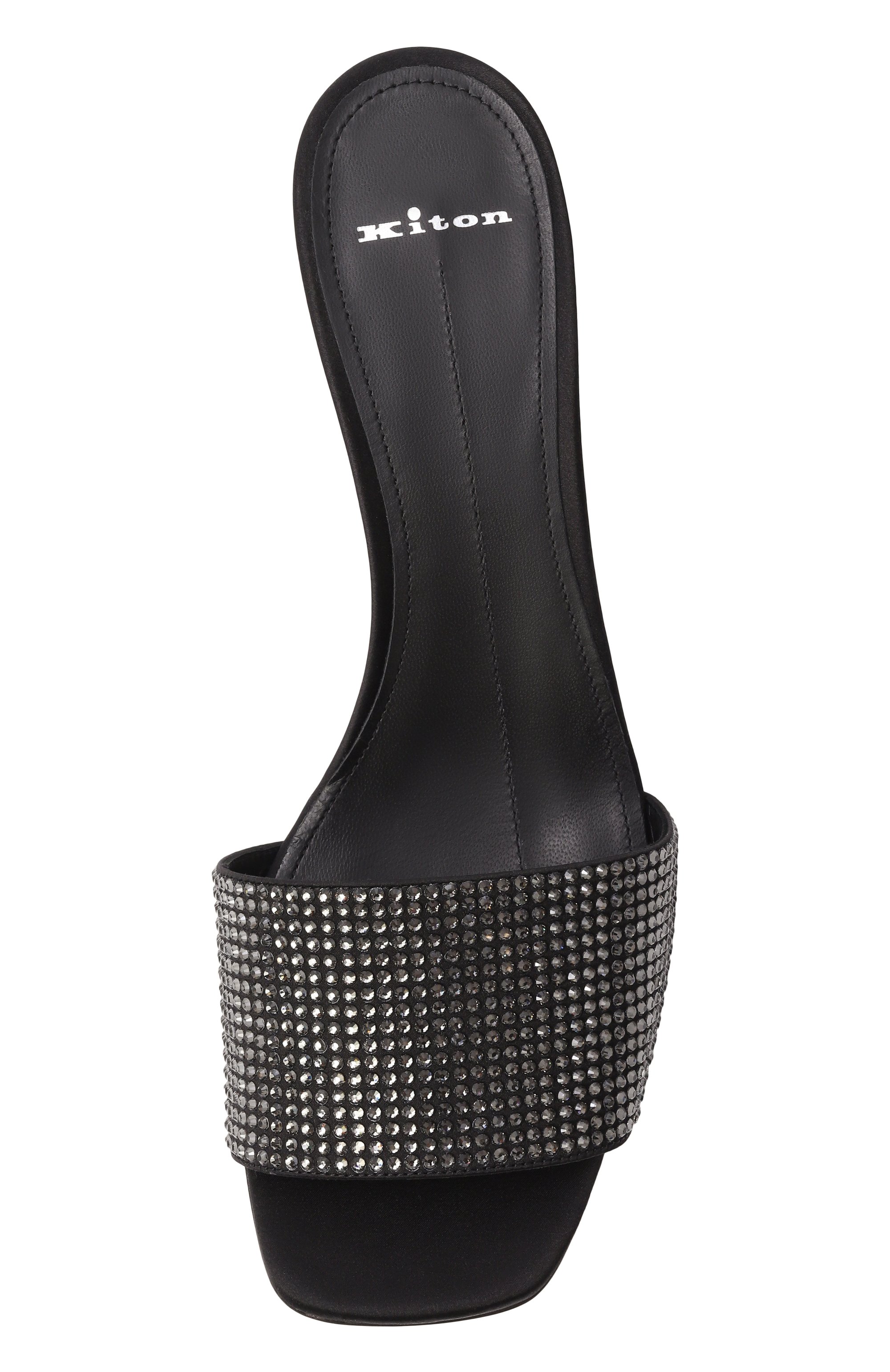 Текстильные мюли KITON, арт. D61836K0923H01, фото 6