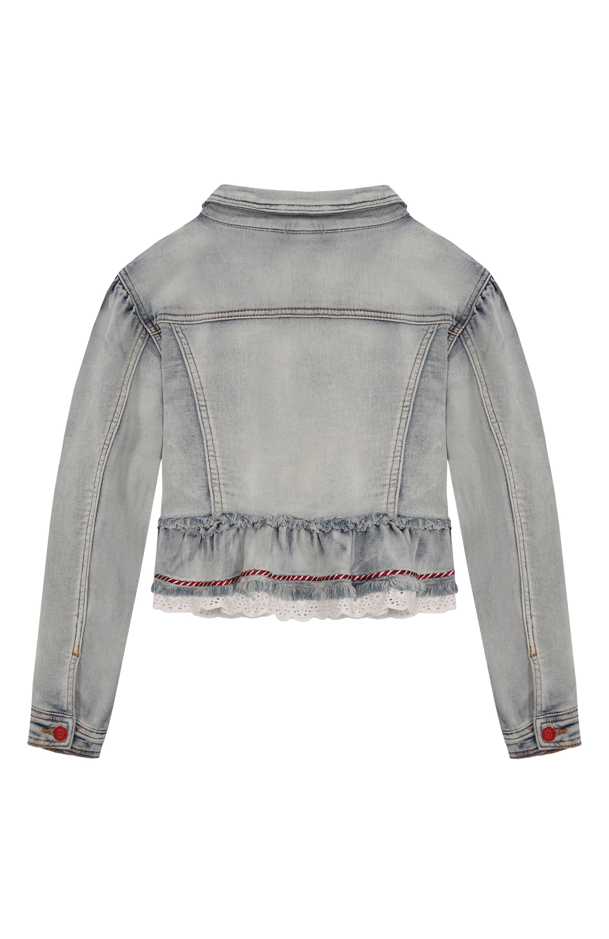 Джинсовая куртка MONNALISA, арт. 19E104NP, фото 2