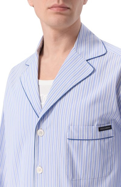 Хлопковая рубашка DOLCE & GABBANA, арт. G50I9T/FR510, фото 5