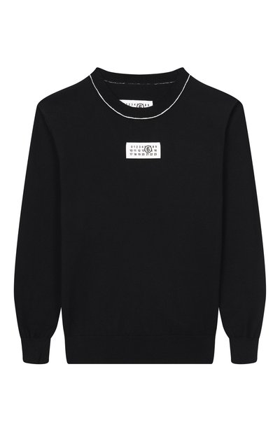 Хлопковый пуловер MM6, арт. M61025/MM07V