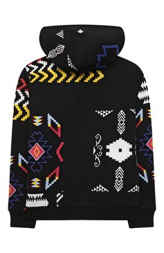 Детский хлопковая толстовка MARCELO BURLON KIDS OF MILAN черного цвета, арт. CBBE002F21FLE002 | Фото 2 (Рукава: Длинные; Мальчики Кросс-КТ: Толстовка-одежда; Материал внешний: Хлопок; Ростовка одежда: 10 - 11 лет | 140 - 146см, 12 лет | 152 см, 8 лет | 128 см)