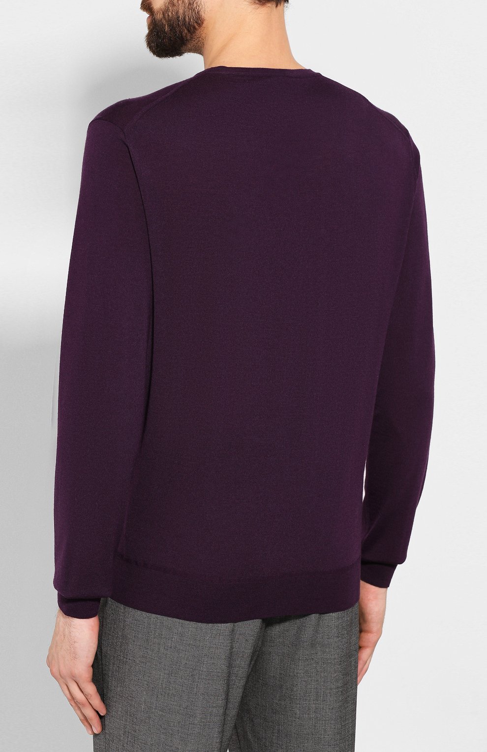 Шерстяной джемпер BERLUTI, арт. R15KRL115-005, фото 4