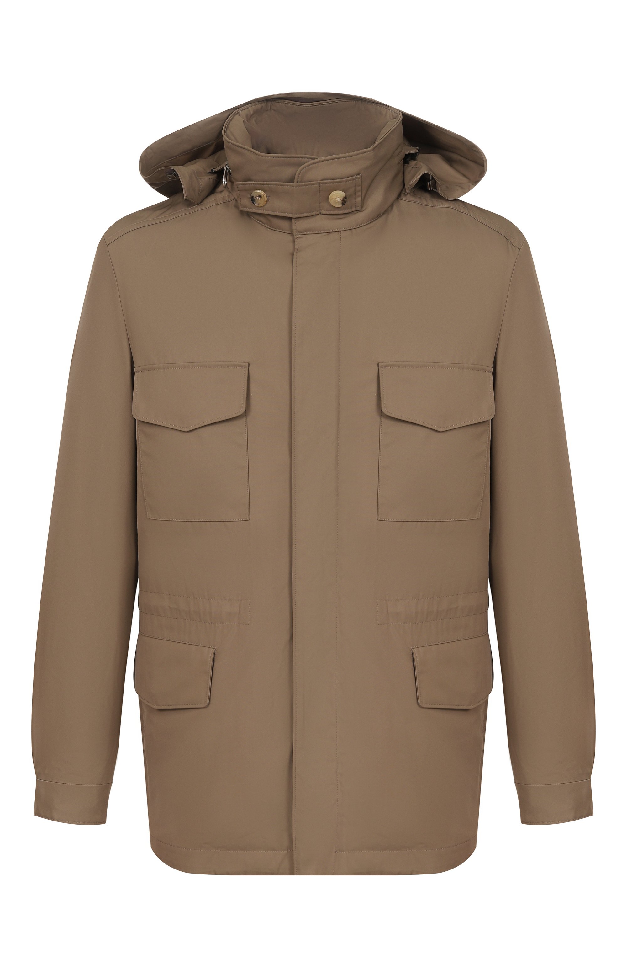 Утепленная куртка LORO PIANA бежевого цвета по цене 755000 руб., арт. FAP2835, фото 1 Утепленная куртка LORO PIANA, арт. FAP2835, фото 1