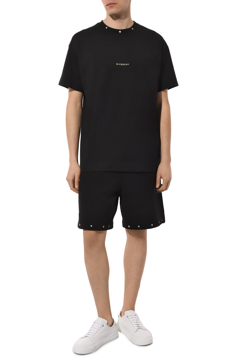 Хлопковые шорты GIVENCHY, арт. BM515J3YN2, фото 2