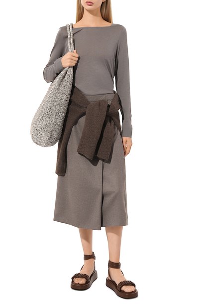 Пуловер WINDSOR серого цвета по цене 19050 руб., арт. 52 DT208/10013248, фото 2 Пуловер WINDSOR, арт. 52 DT208/10013248, фото 2