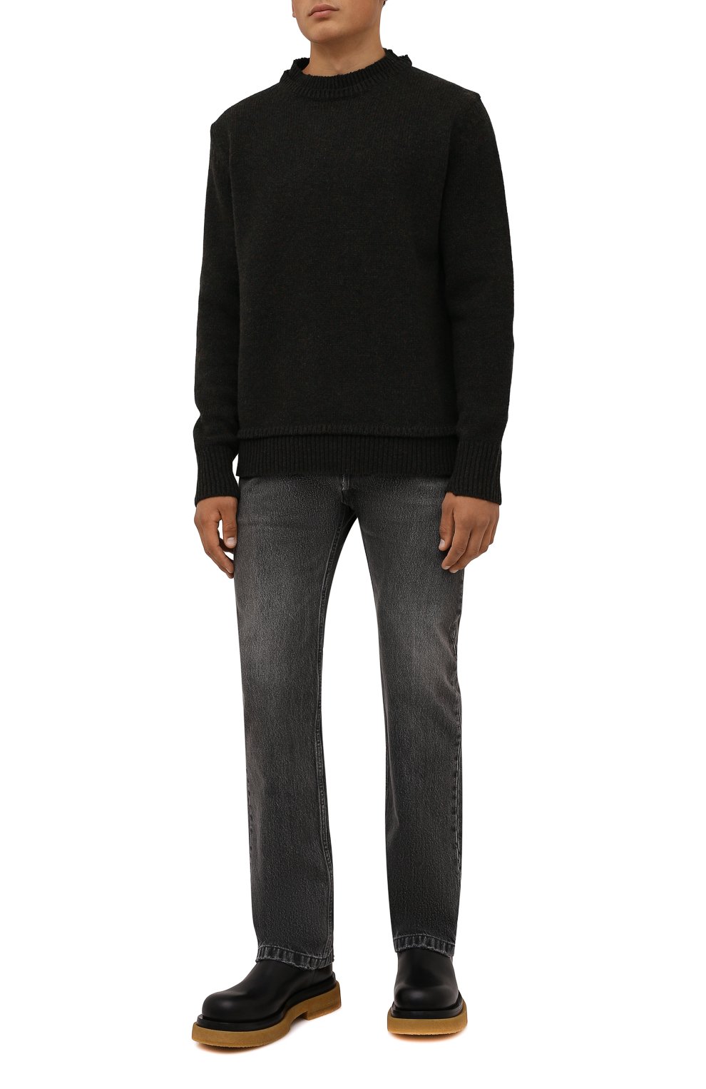 Джинсы BALENCIAGA серого цвета по цене 59650 руб., арт. 657614/TBP47, фото 2 Джинсы BALENCIAGA, арт. 657614/TBP47, фото 2