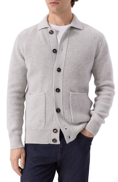 Кардиган из шерсти и кашемира ANDREA CAMPAGNA, арт. CA3MLT/WC7P, фото 3