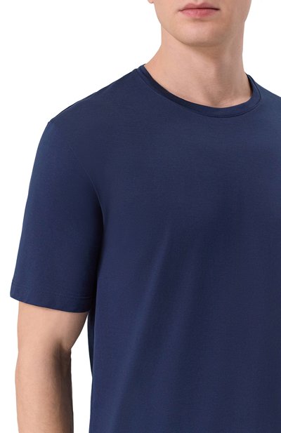 Хлопковая футболка HANRO, арт. 075430, фото 5