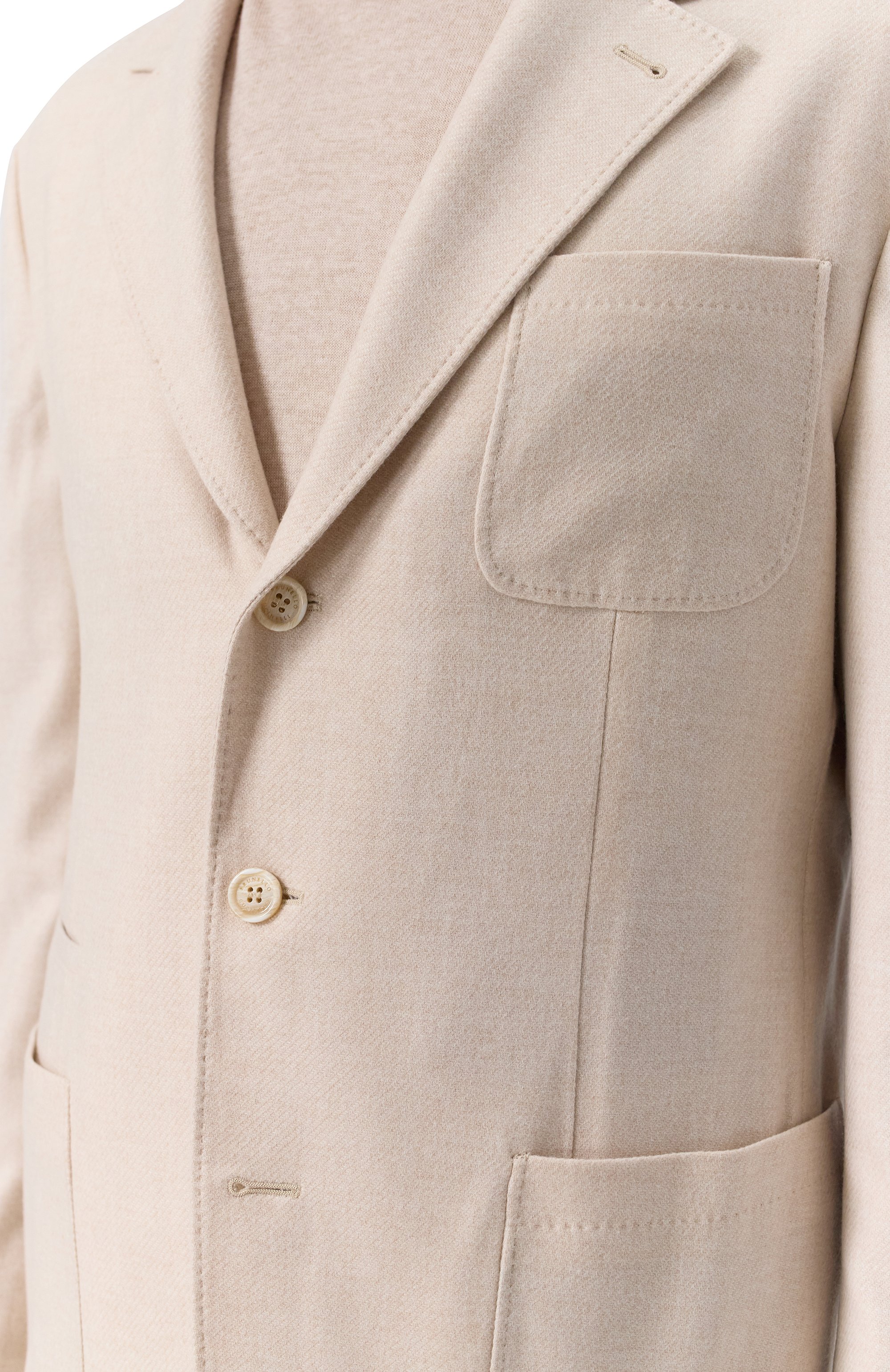 Пиджак из шерсти и шелка BRUNELLO CUCINELLI, арт. MN4857BND, фото 7