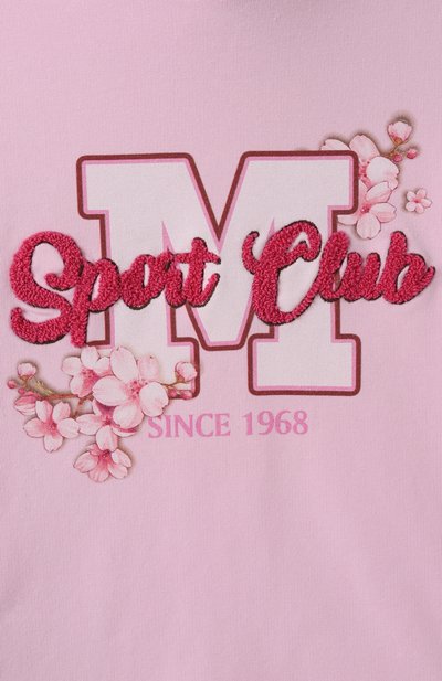 Хлопковое худи MONNALISA, арт. 19E600RU, фото 3